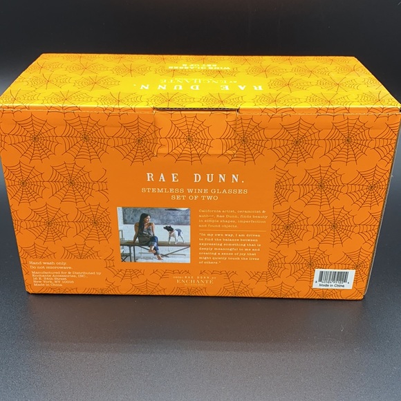 Rae Dunn Wine Glass Set - Picture 4 of 6